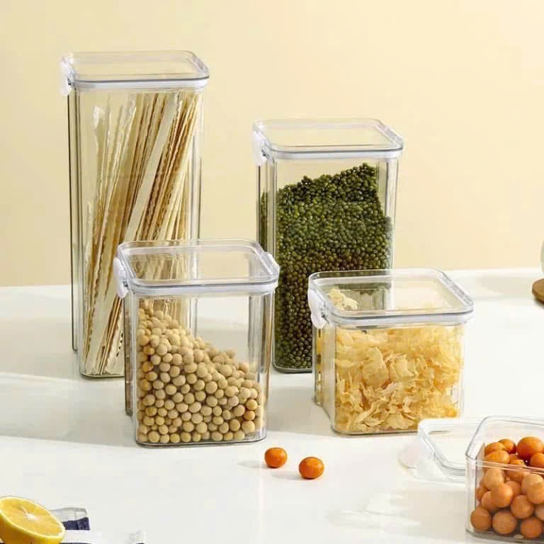 Set 3 hộp đựng đồ khô Hokori (750ml + 1000ml + 1500ml)