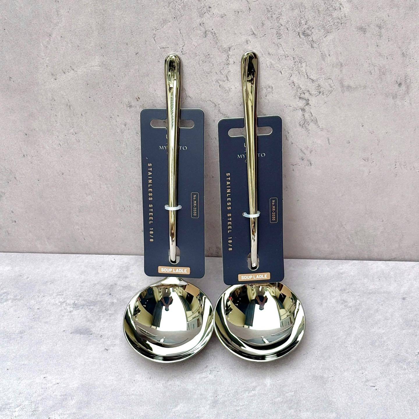 Muôi canh inox 304 cao cấp Myresto 24cm