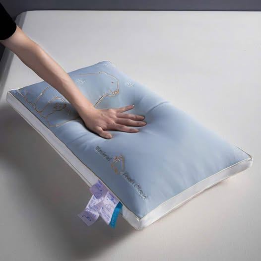 Gối bông trần nanogel 48x74cm