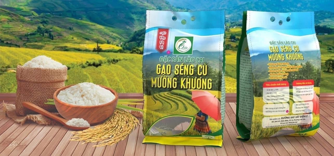 Gạo séng cù dài Mường Khương bịch 5kg