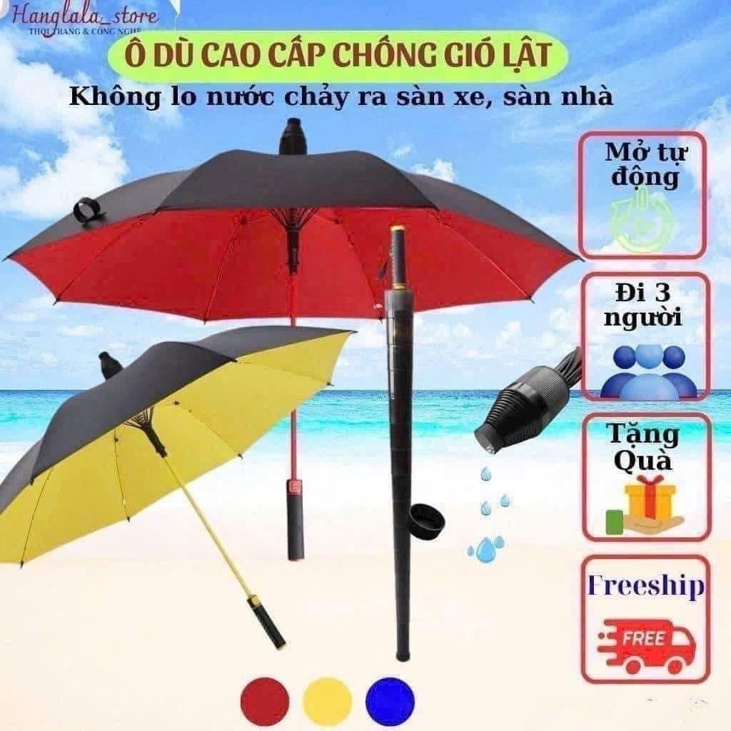 Ô dù cao cấp siêu to 8 nan đàn hồi chống lật