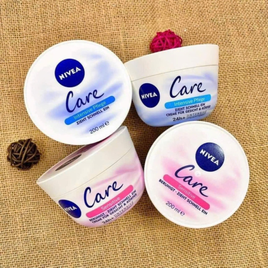 Kem dưỡng ẩm Nivea Care 200g (Đức)
