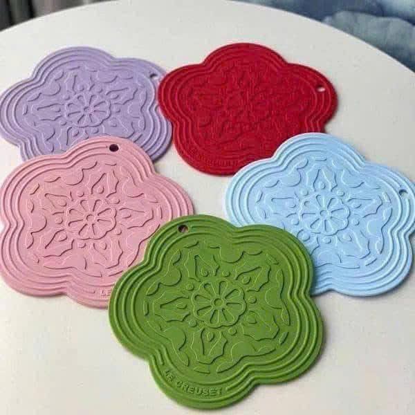 Set 5 miếng lót nồi silicon Le Creuset 20cm
