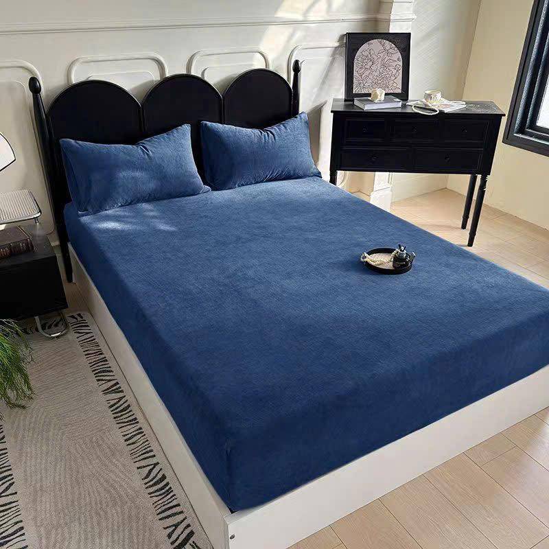 Bộ ga gối nỉ nhung Hilton
