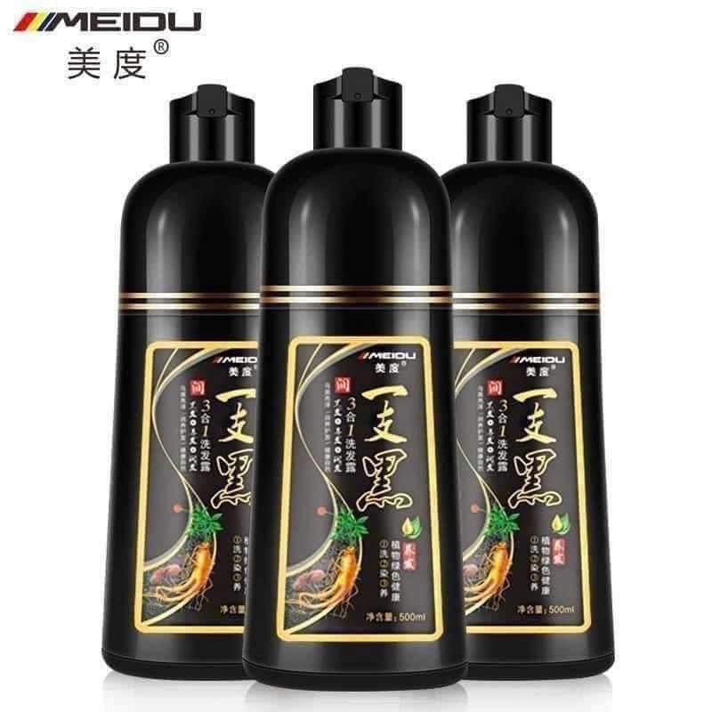 Dầu gội thảo dược phủ bạc Meidu