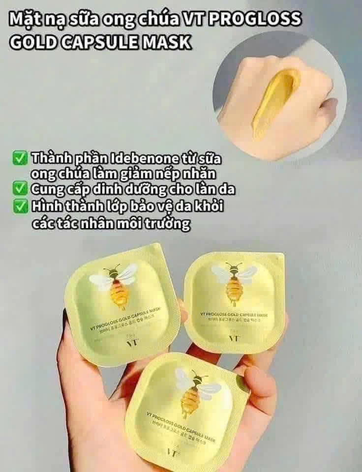 Set 3 hộp đắp mặt nạ sữa ong chúa HQ