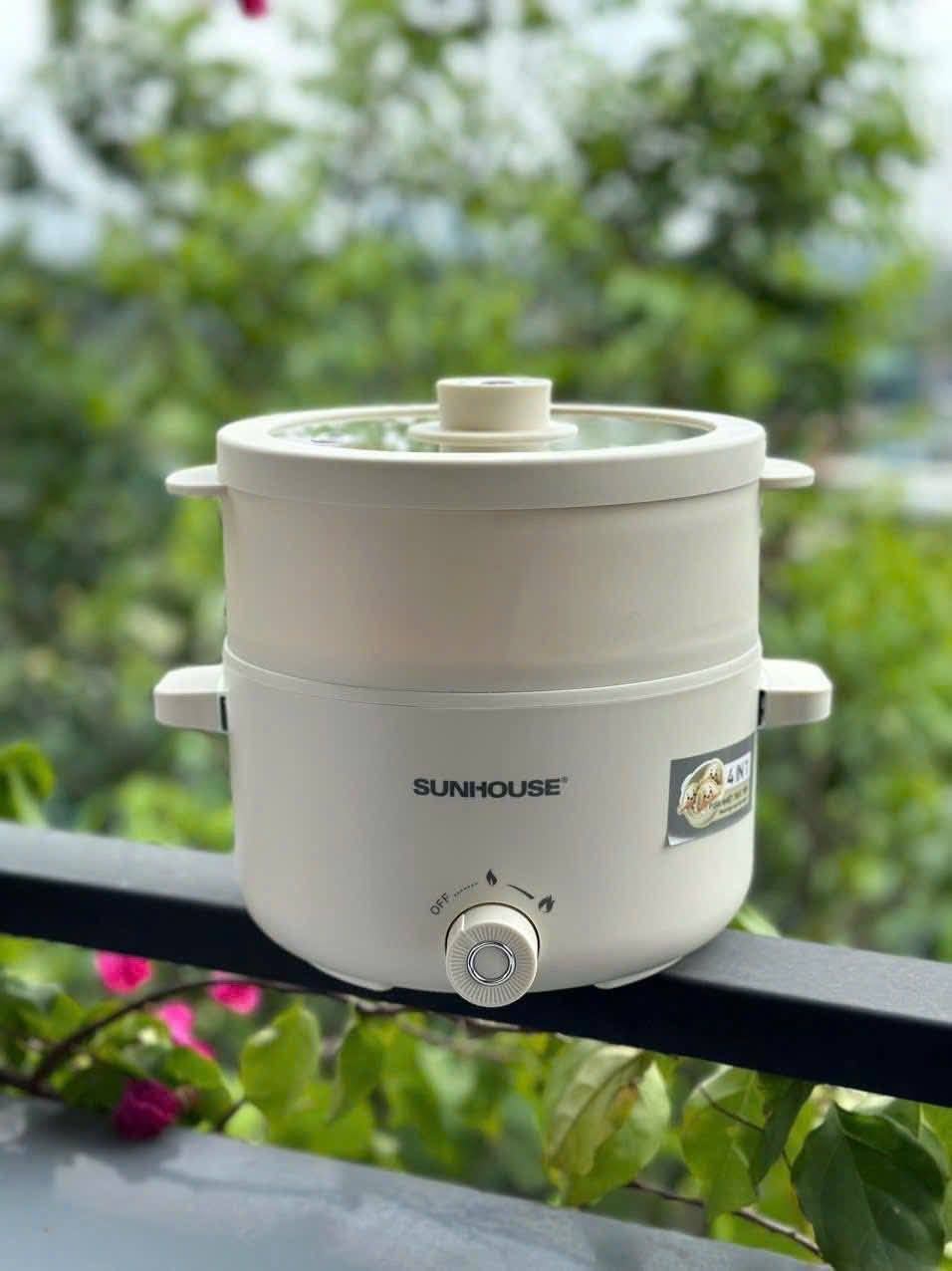 Nồi lẩu hấp 2 tầng Sunhouse (KM của Ensure)