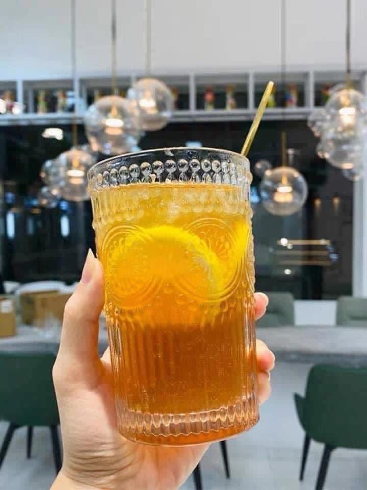 Bộ 6 cốc thuỷ tinh đồng xu Deli