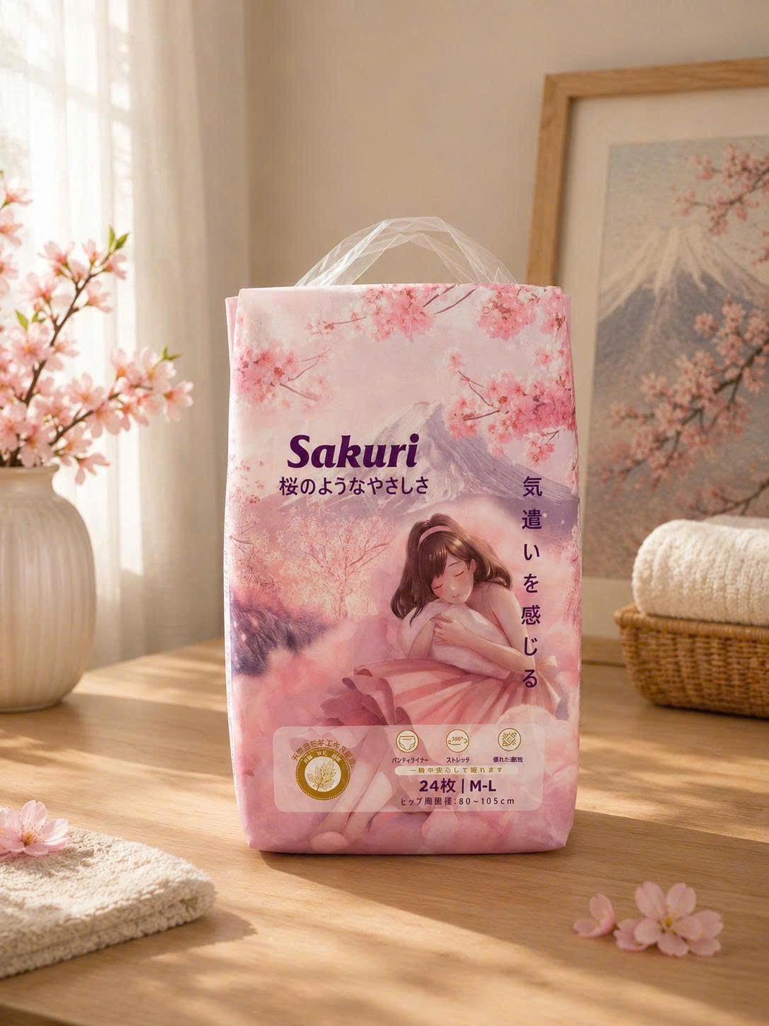 Bịch 24 băng vệ sinh quần Sakuri