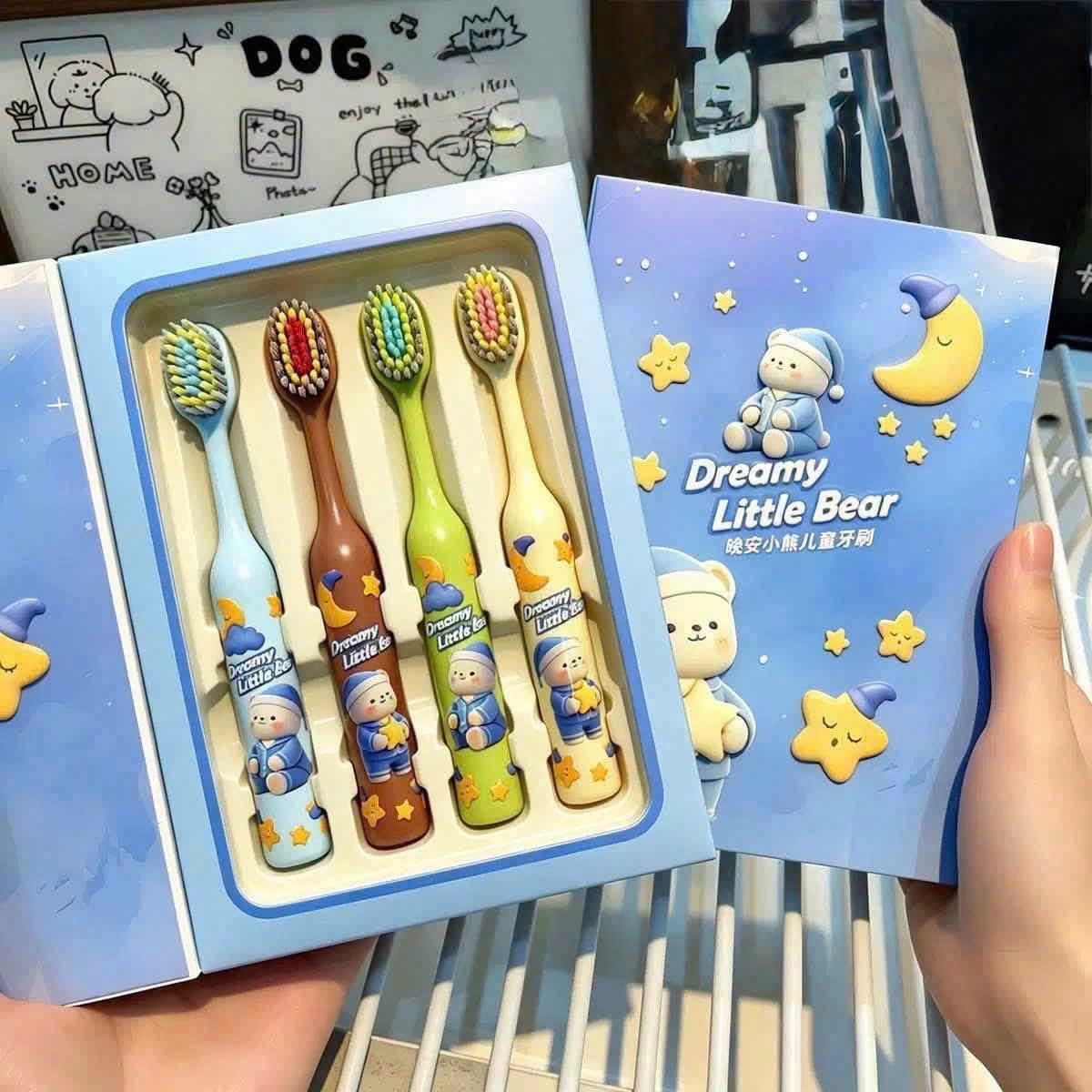 Bộ 4 bàn chải Danny Bear