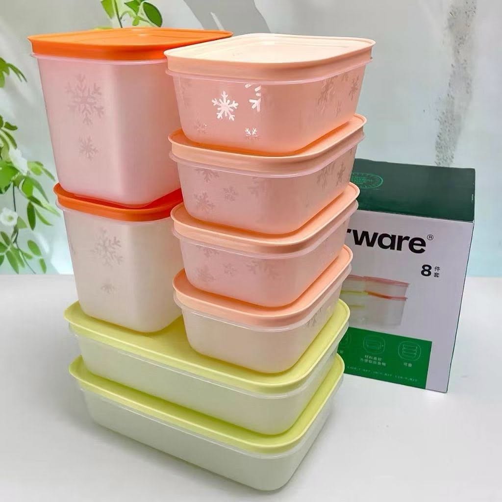 Bộ 8 hộp đông Tupperware
