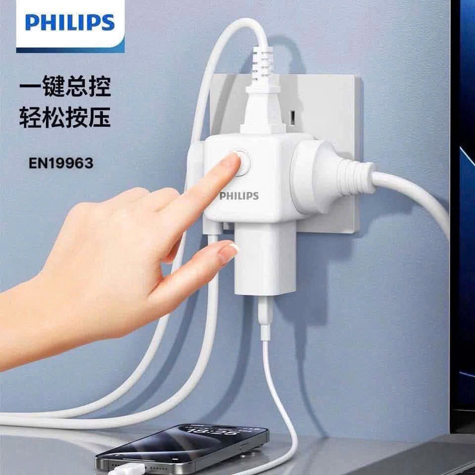 Bộ chuyển đổi ổ cắm đa năng Philips