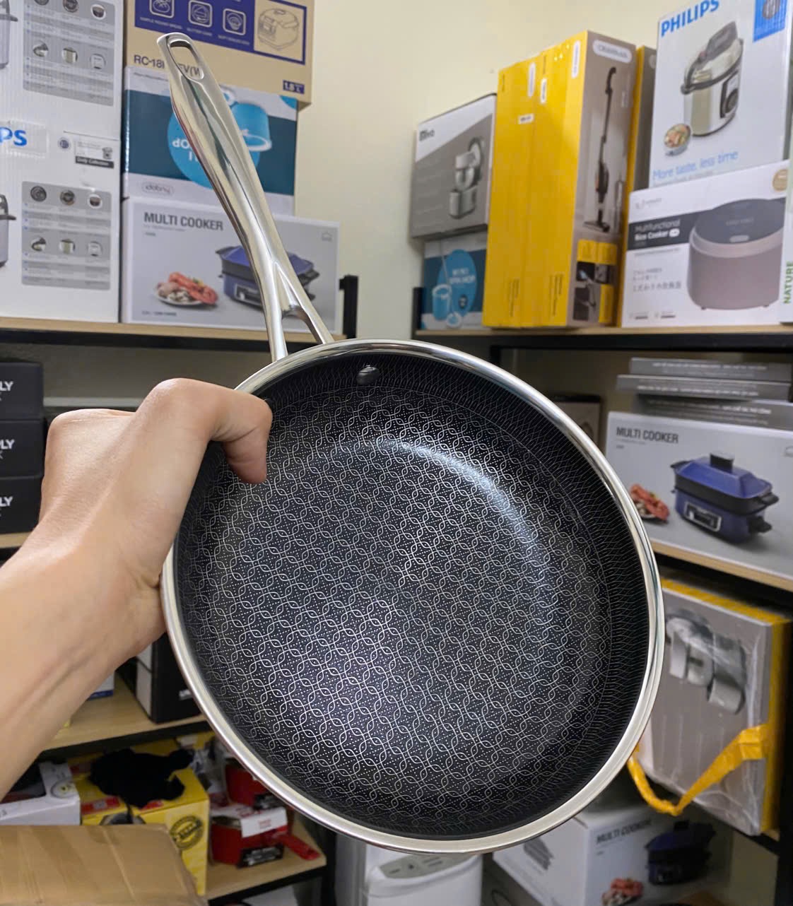 Chảo blackcube Kimscook xuất Mỹ - size 26cm