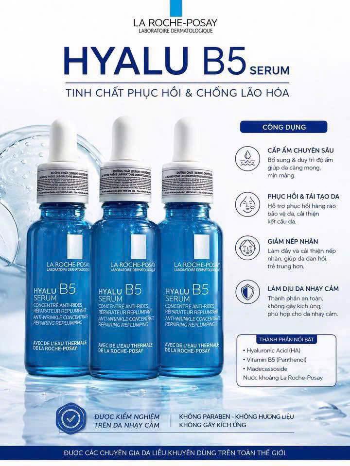 Combo 2 chai serum B5 La Roche - Porsay