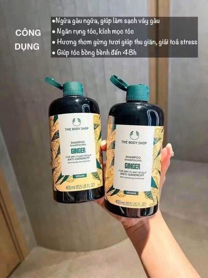 Dầu gôị gừng The Bodyshop