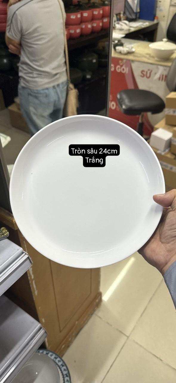 Set 3 đĩa Minh Long sâu lòng 24cm