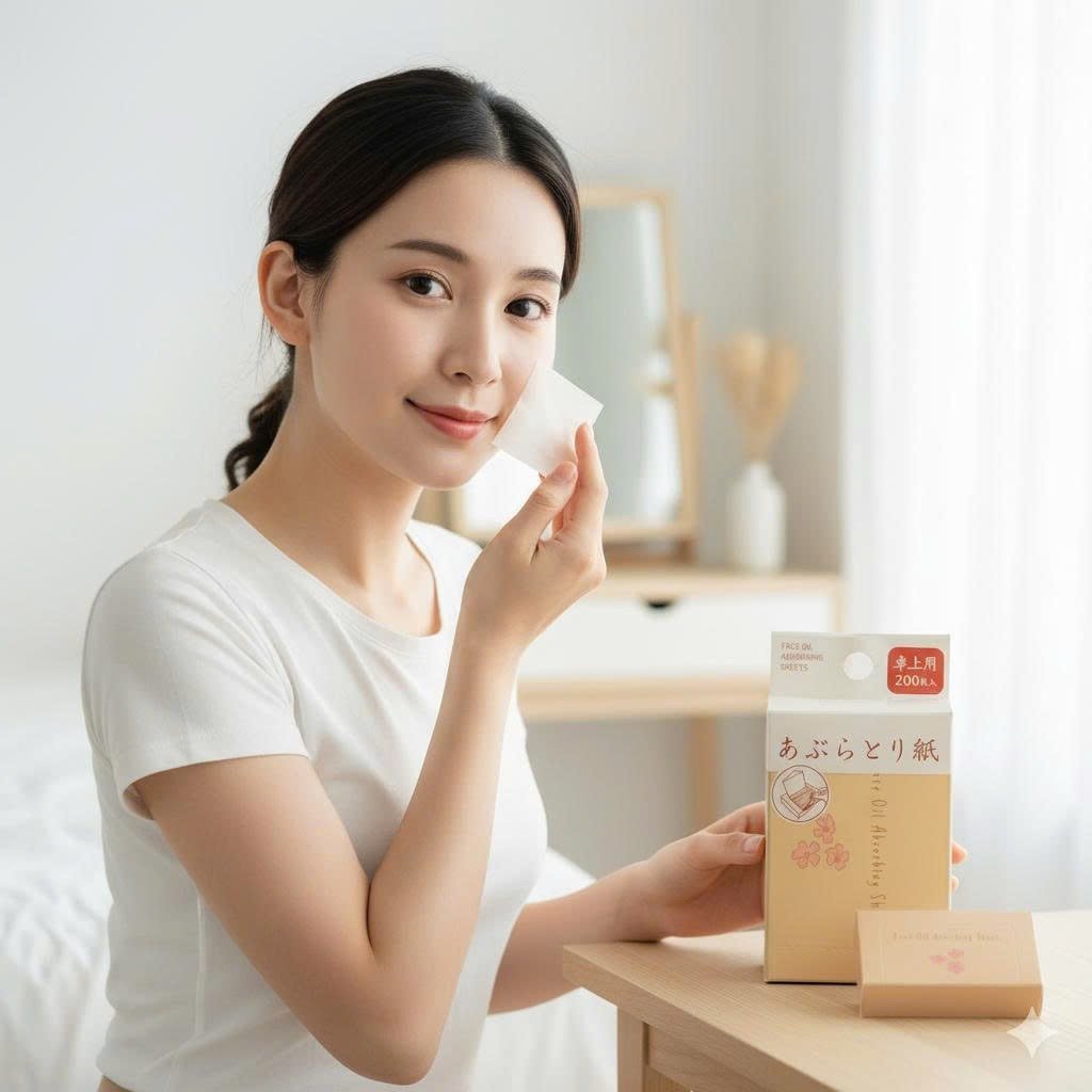 Hộp 200 tờ giấy thấm dầu mặt Seiwa Pro