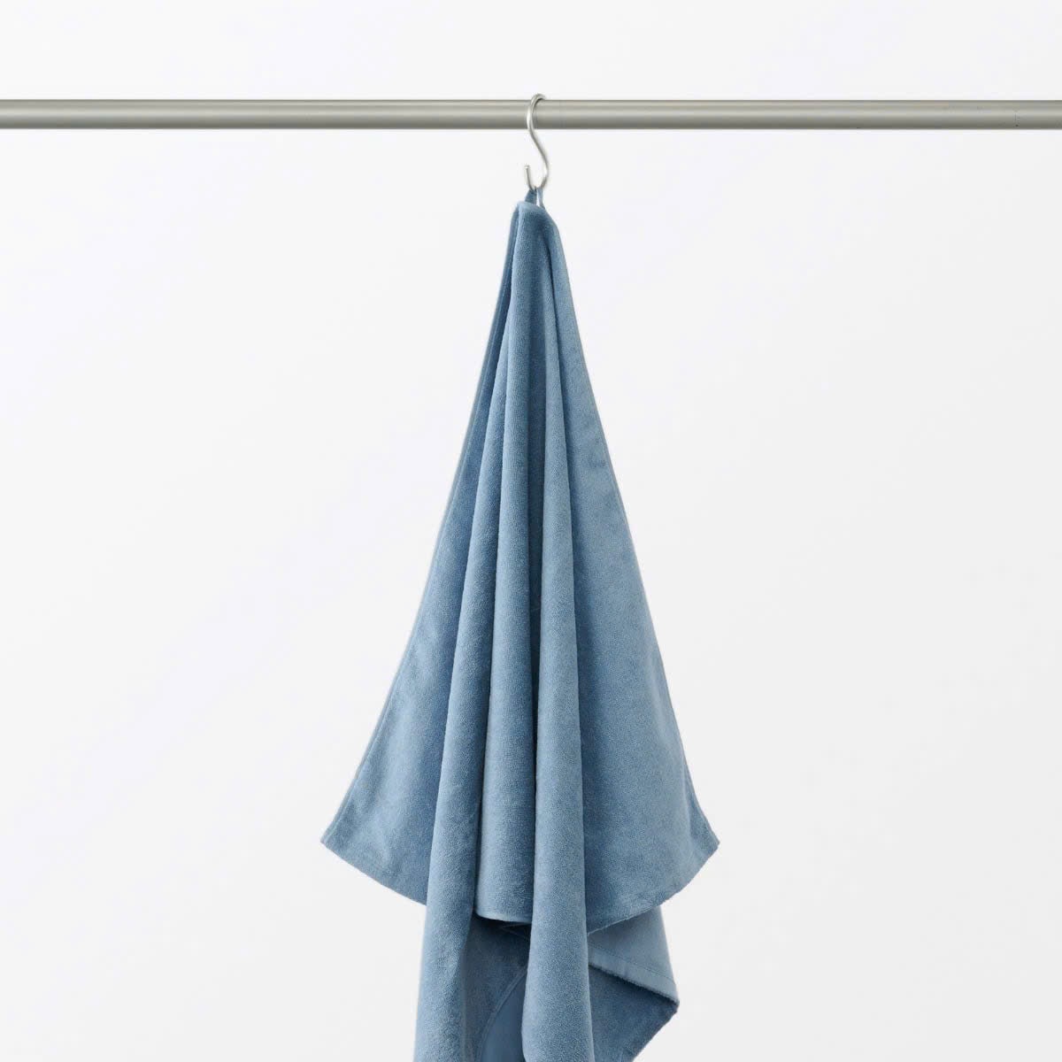 Khăn tắm cotton dệt 2 mặt có móc treo size 60x120cm