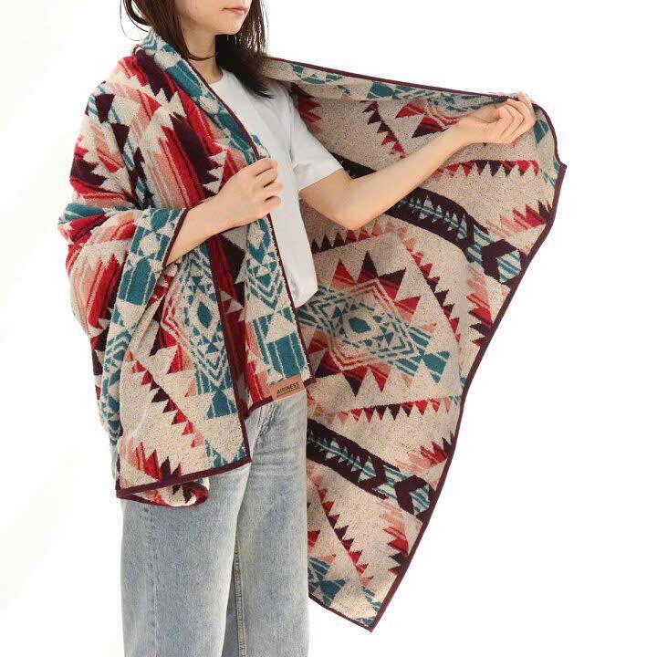 Khăn tắm thổ cẩm xuất Nhật size 90x150cm