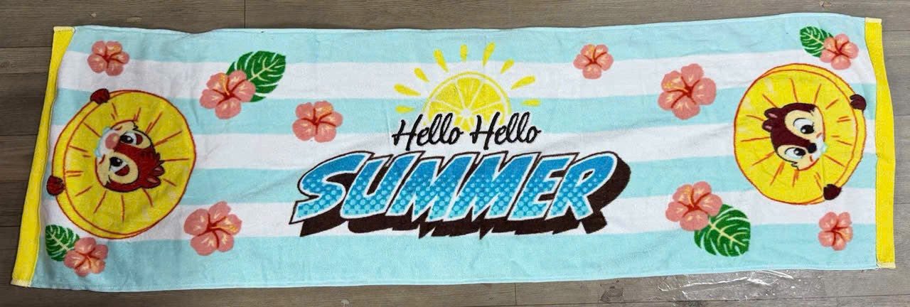 Khăn tập cotton Disney 34x110cm