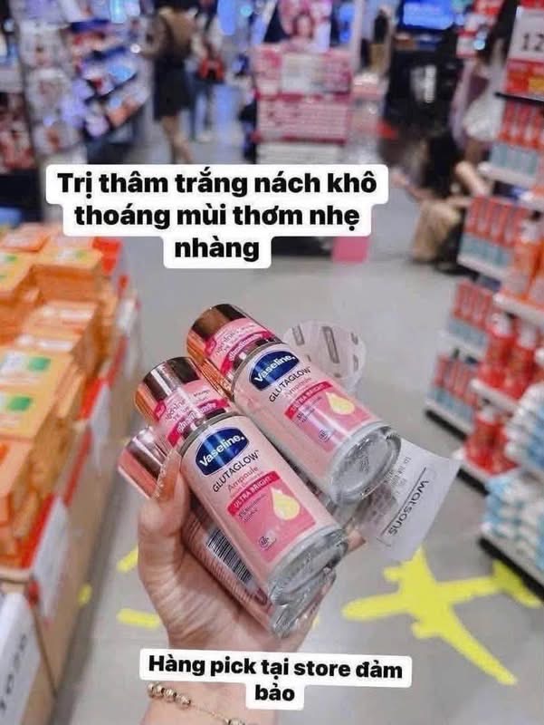 Lăn nách Vaseline Thái Lan
