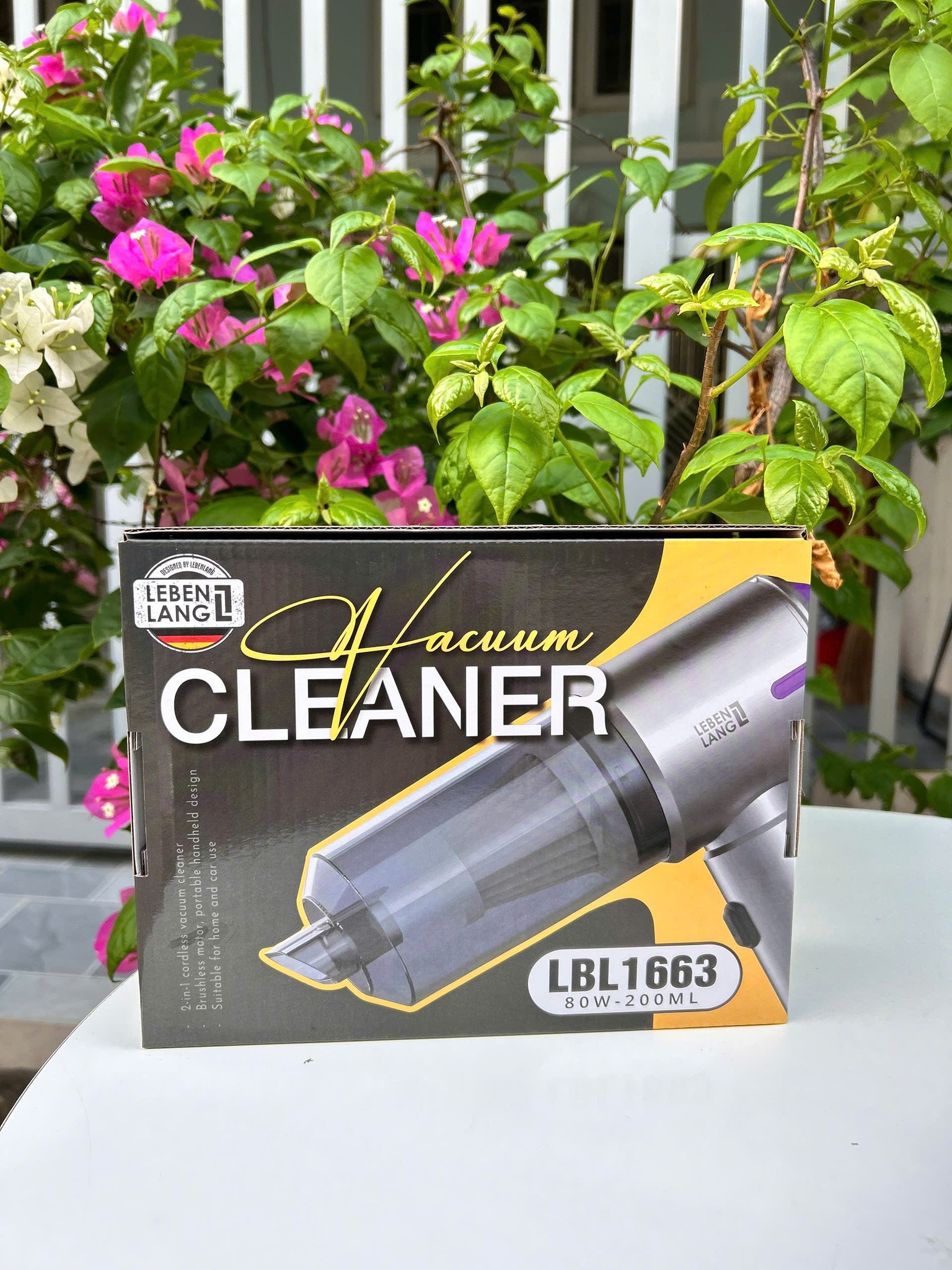 Máy hút bụi cầm tay LEBENLANG LBL1663