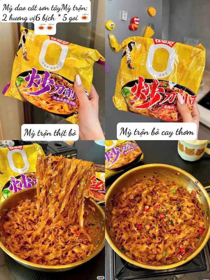 Mỳ dao cắt Sơn Tây (bịch 5 gói)