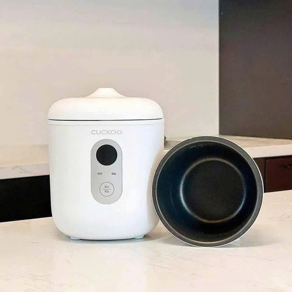 Nồi cơm mini Cuckoo CR-0255MW màu trắng 0.36L