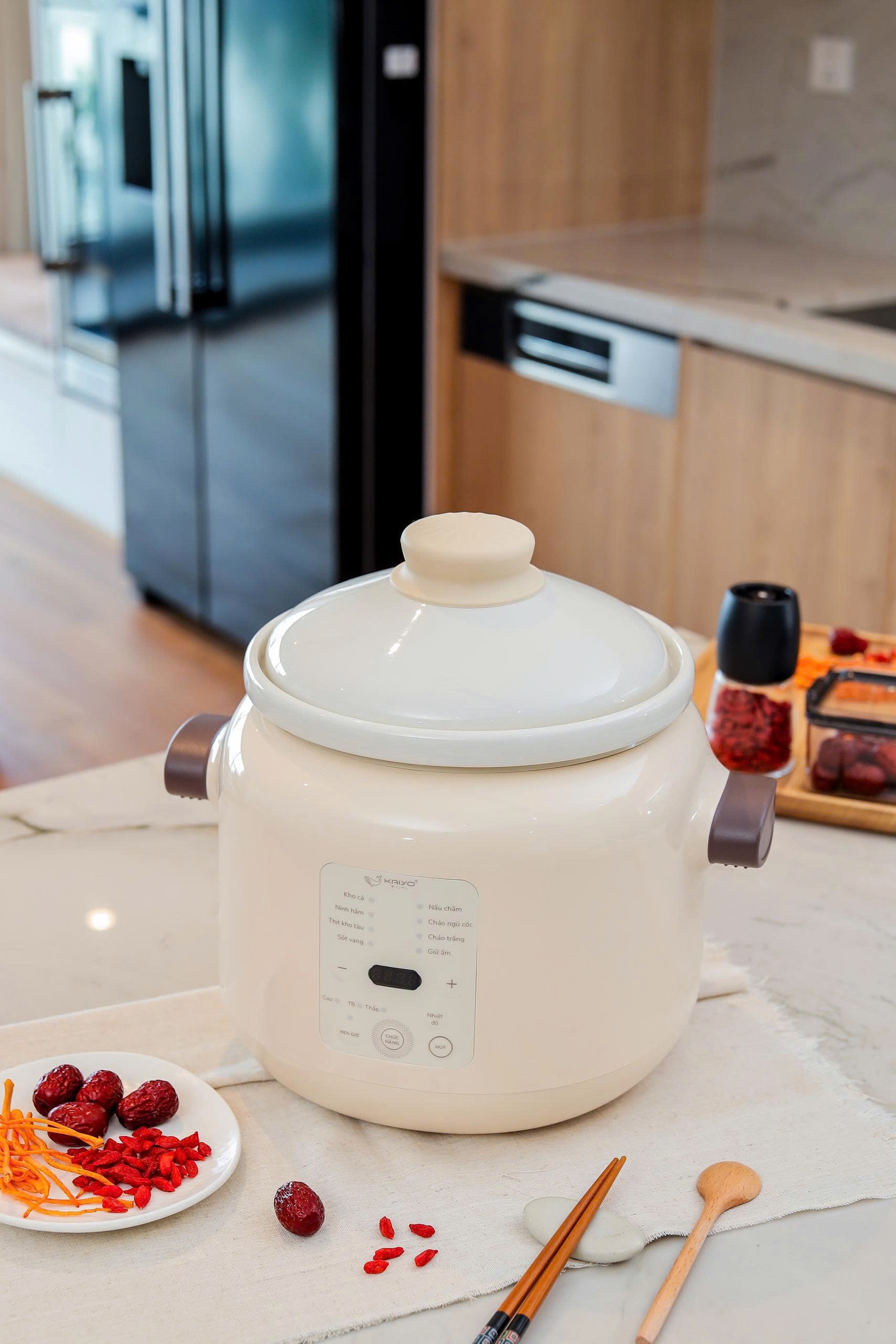 Nồi nấu chậm lõi sứ 3L Kaiyo (mã KSC-066)