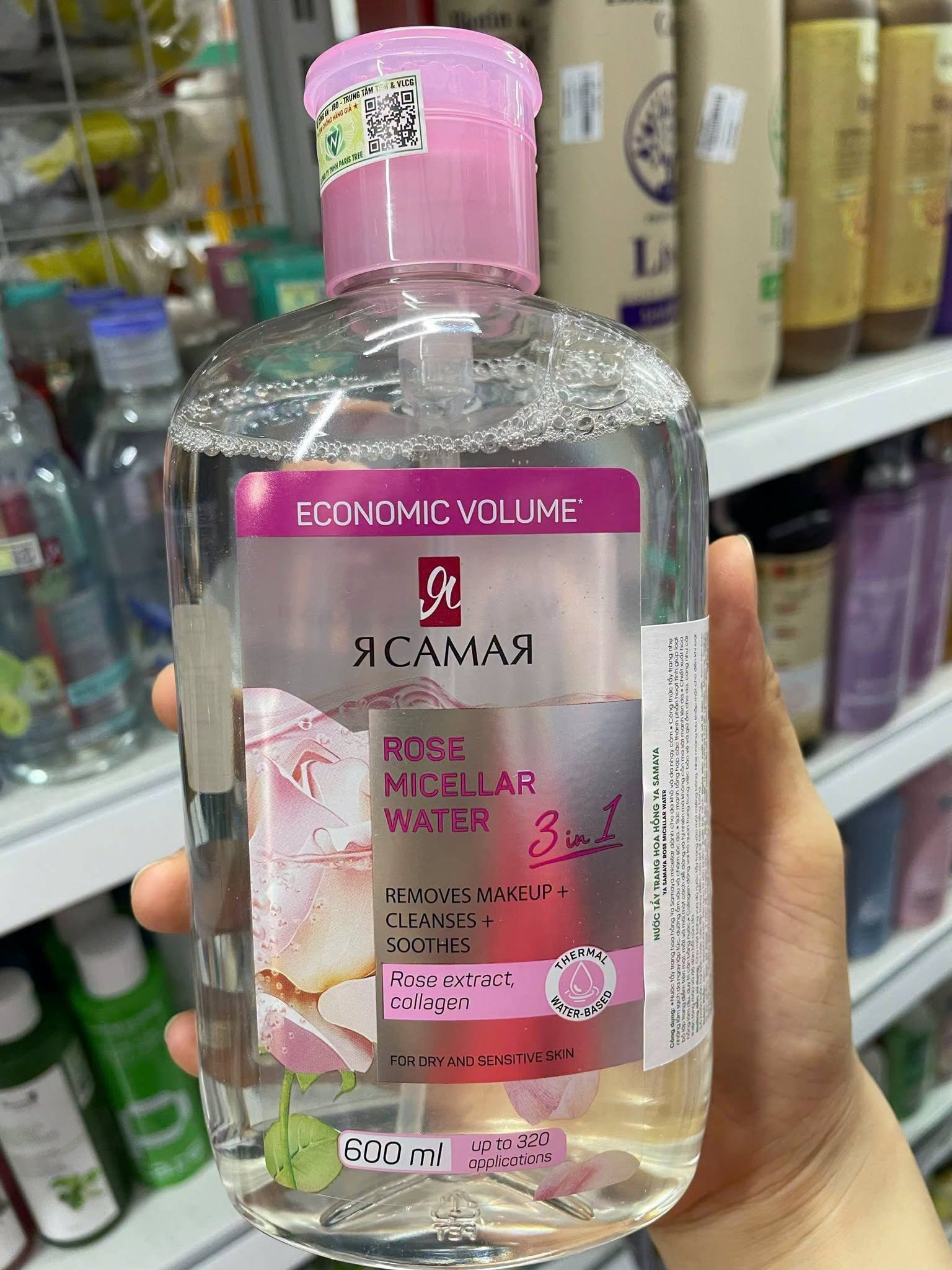 Nước tẩy trang Nga YA SAMAYA 600ml