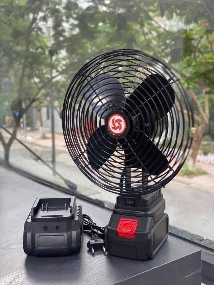 Quạt tích điện FAN lồng sắt cánh sắt