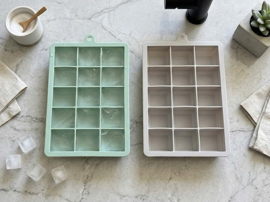 Set 2 khay đá silicon Mirai - loại 15 viên