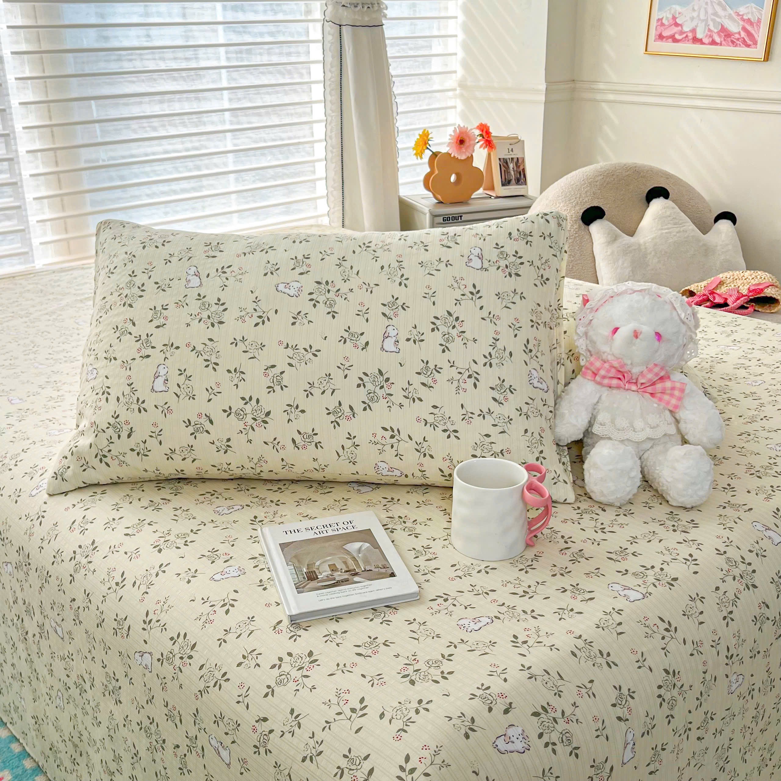 Set 2 vỏ gối đũi sợi tre 50 x 70cm