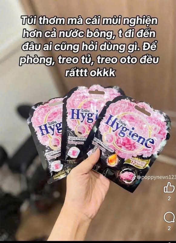Set 3 túi thơm Hygiene