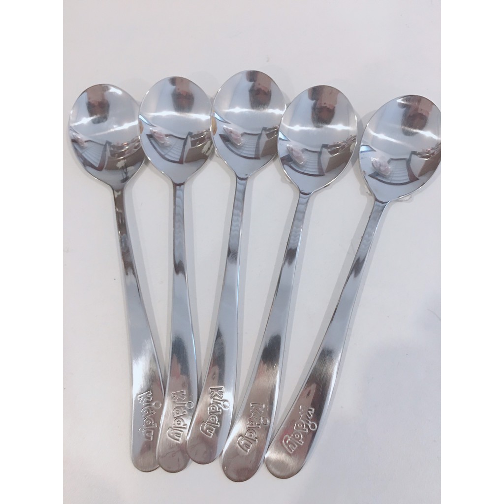 Set 10 thìa inox Kiddy 17cm