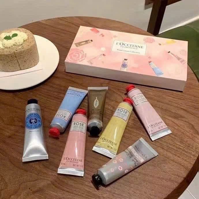 Set 7 tuýp kem tay mini Loccitant