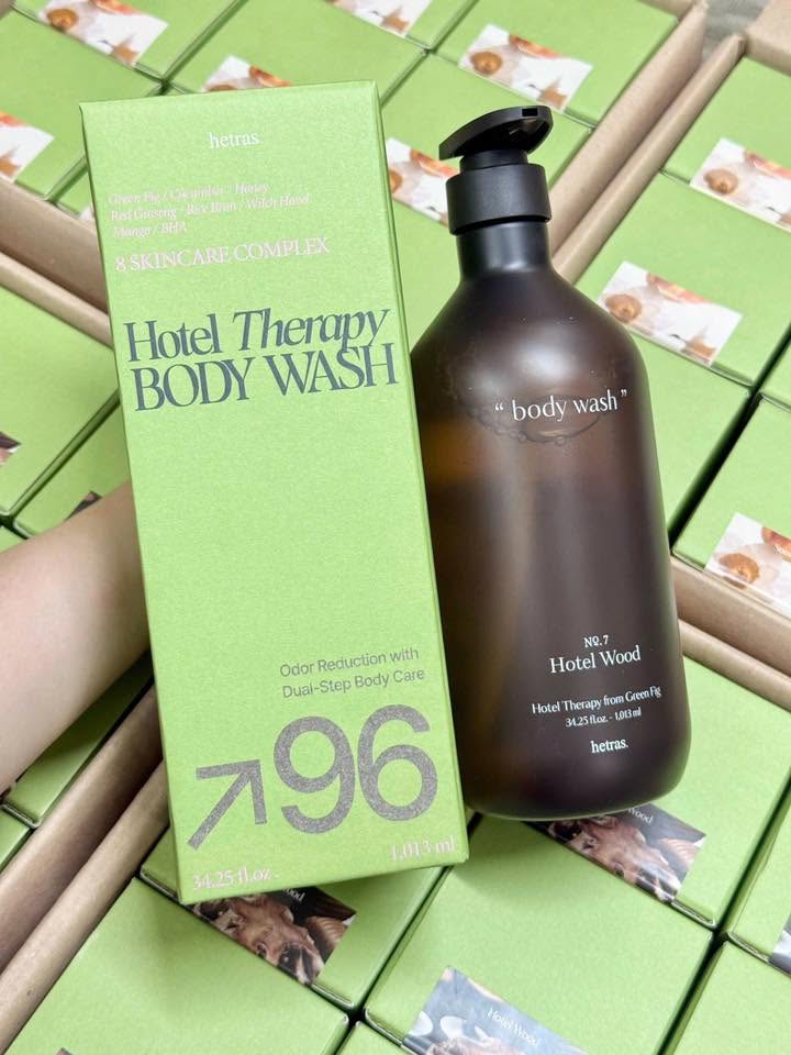 Sữa tắm nước hoa Hetras 1013ml - No7 - Wood Hotel