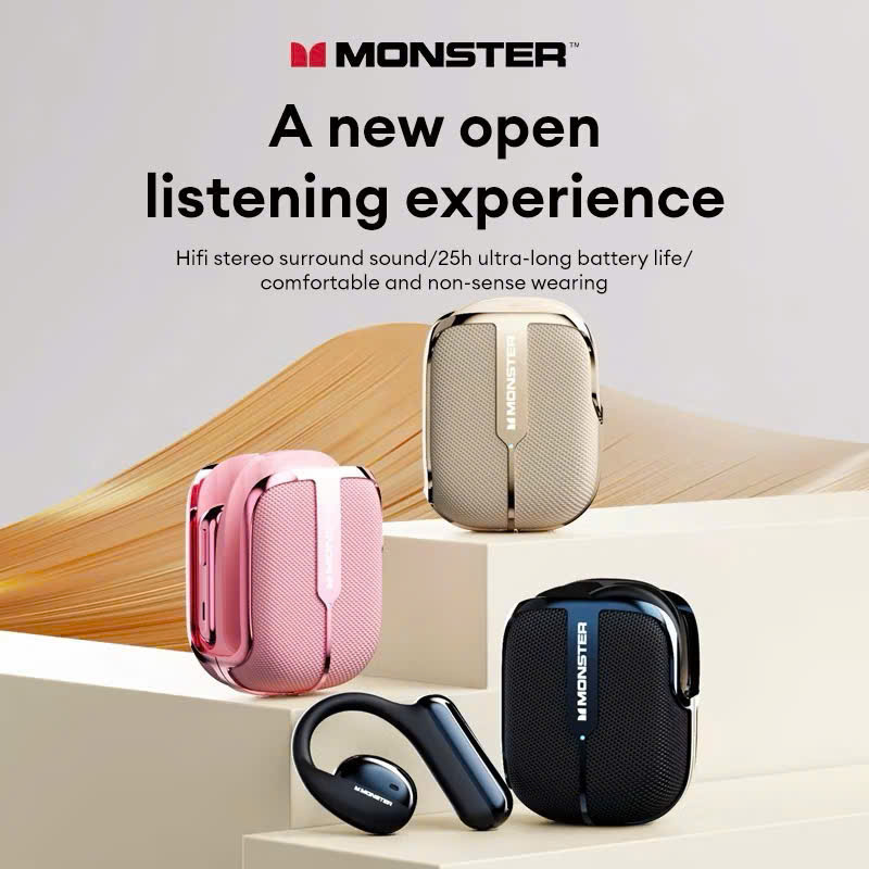 Tai nghe Monster XK006 OWS BLUETOOTH 5.4