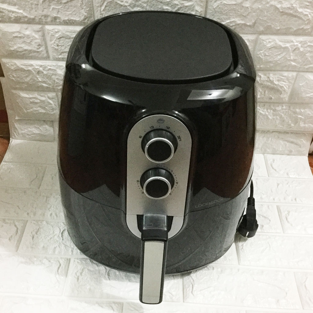 Nồi chiên không dầu Lock&lock Jumbo EJF151BLK 5.2L