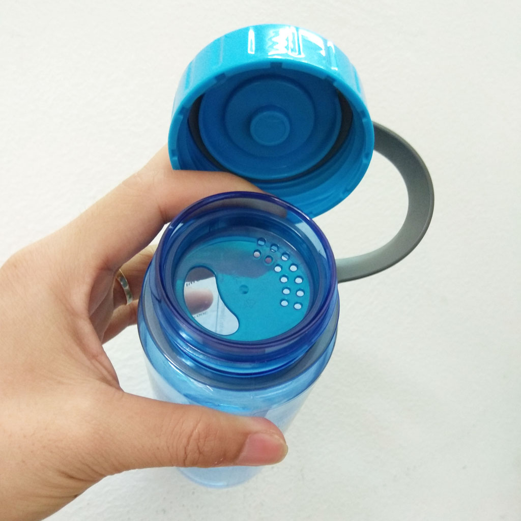 Bình Đựng Nước Chia Vạch Lock&Lock Eco 500ml ABF613B Xanh Dương