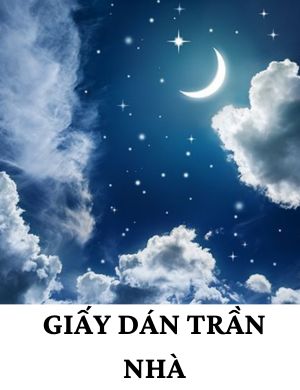 giấy dán trần nhà