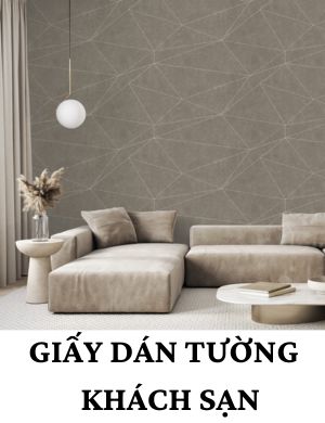 giấy dán tường khách sạn