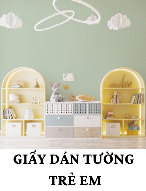 giấy dán tường trẻ em