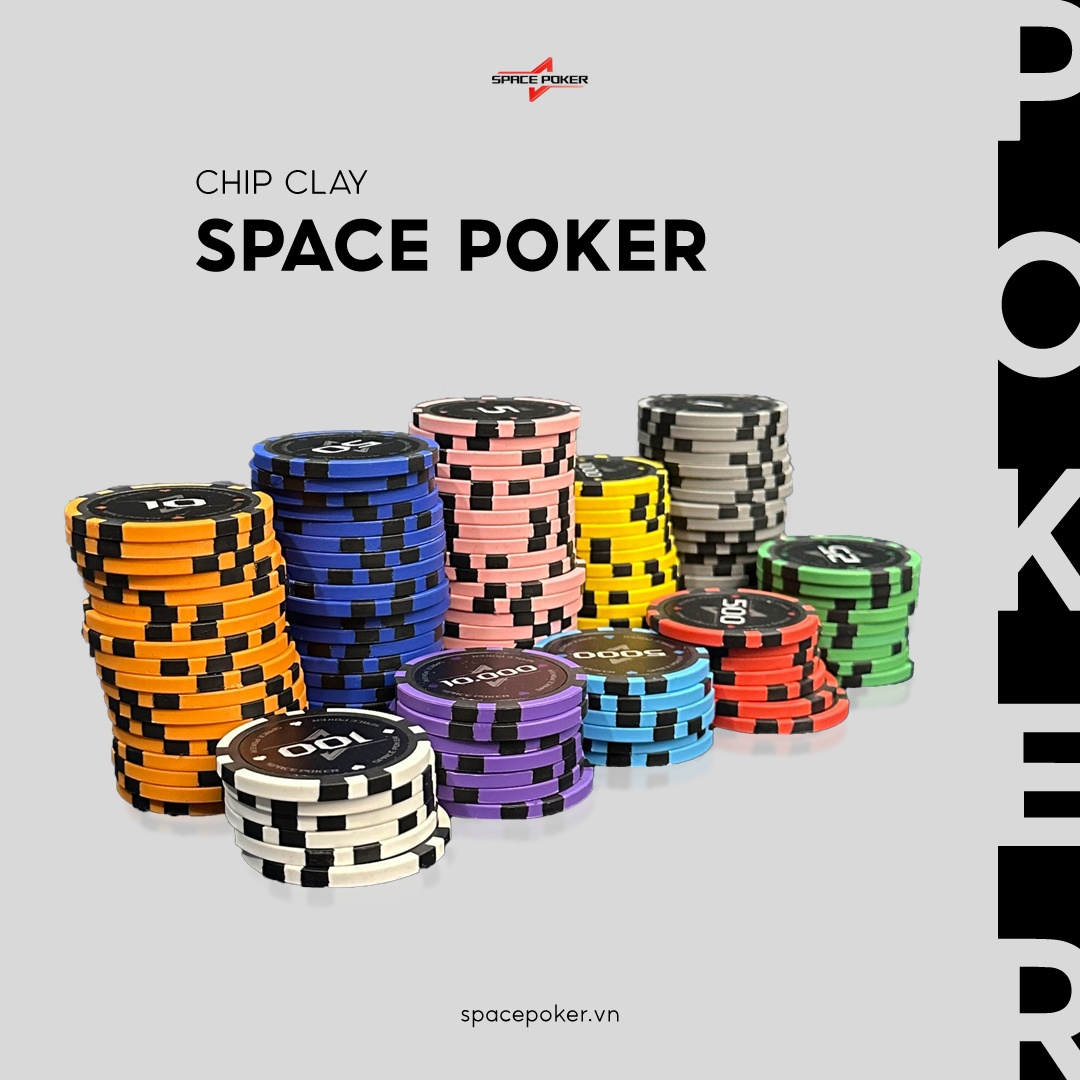 Chip Clay Space Poker Việt Nam