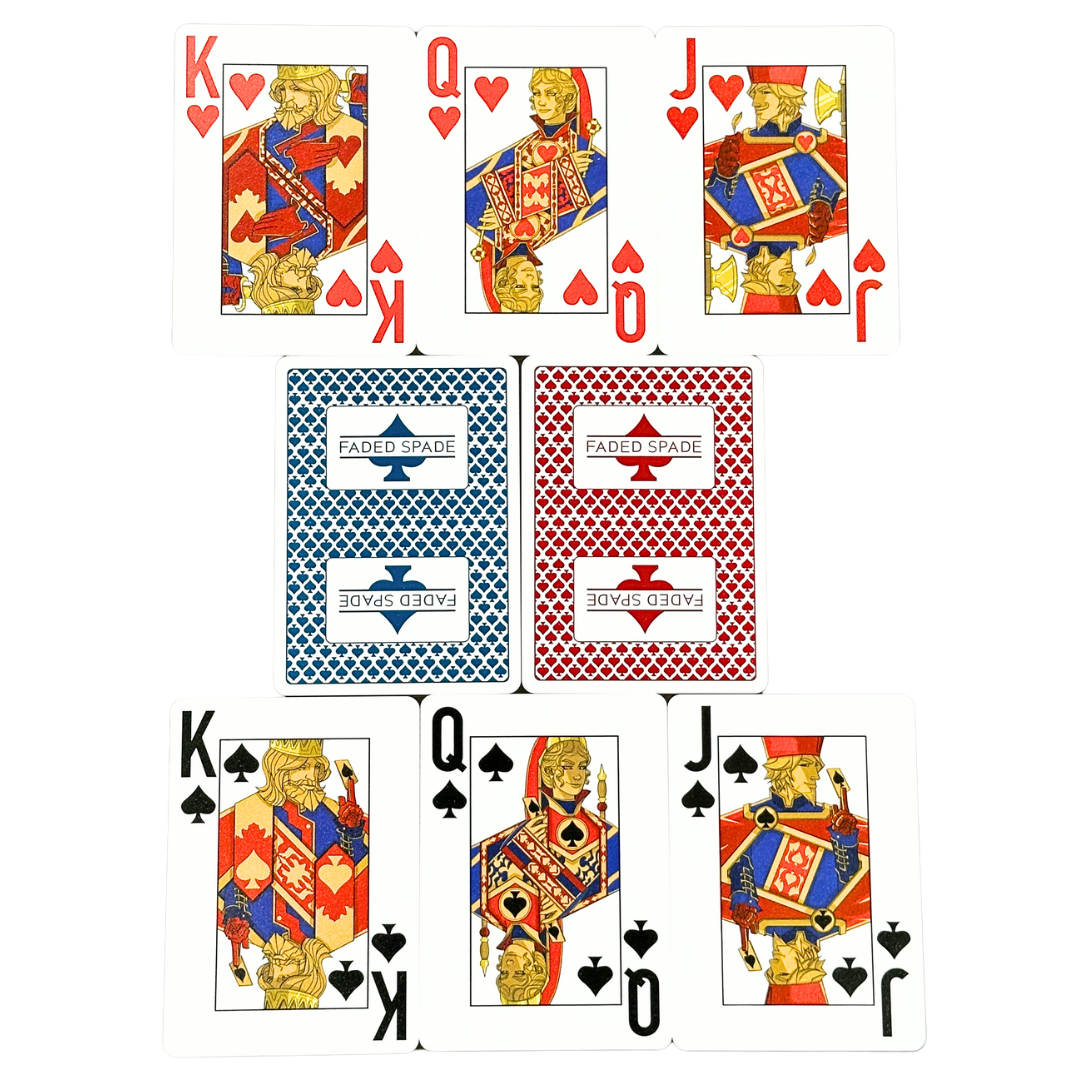 Bài nhựa Faded Spade Premium
