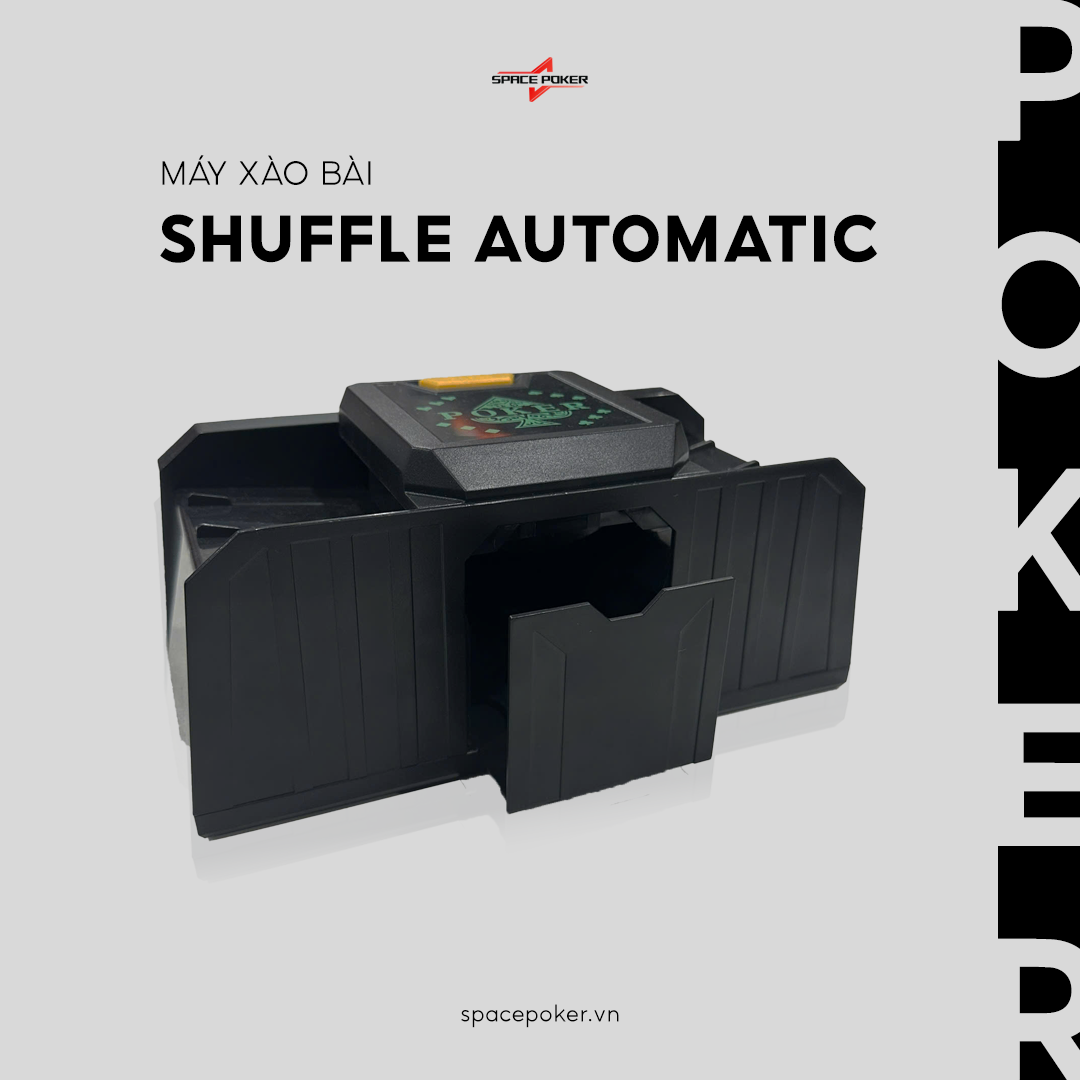 Máy xào bài Shuffle Automatic Space Poker