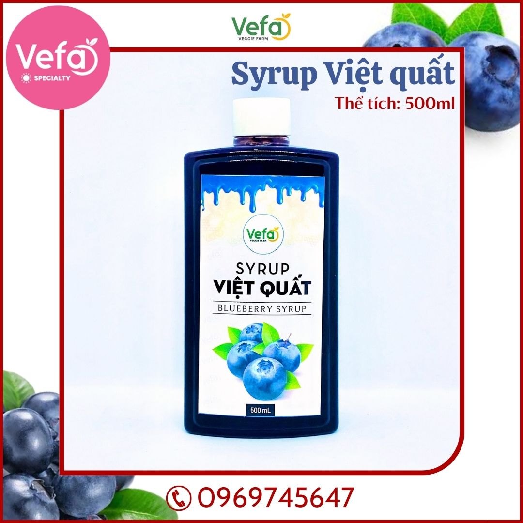 SYRUP VIỆT QUẤT 500ML