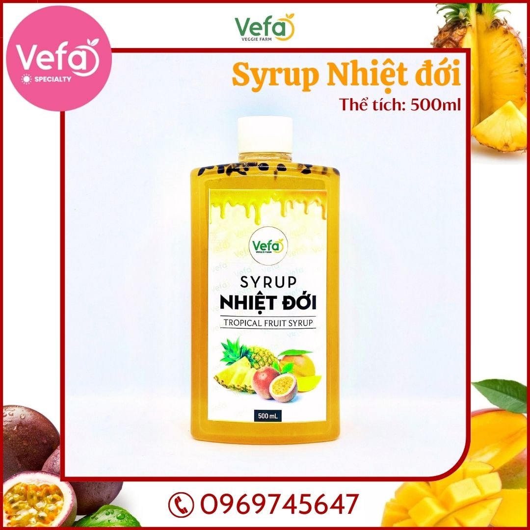 SYRUP NHIỆT ĐỚI 500ML