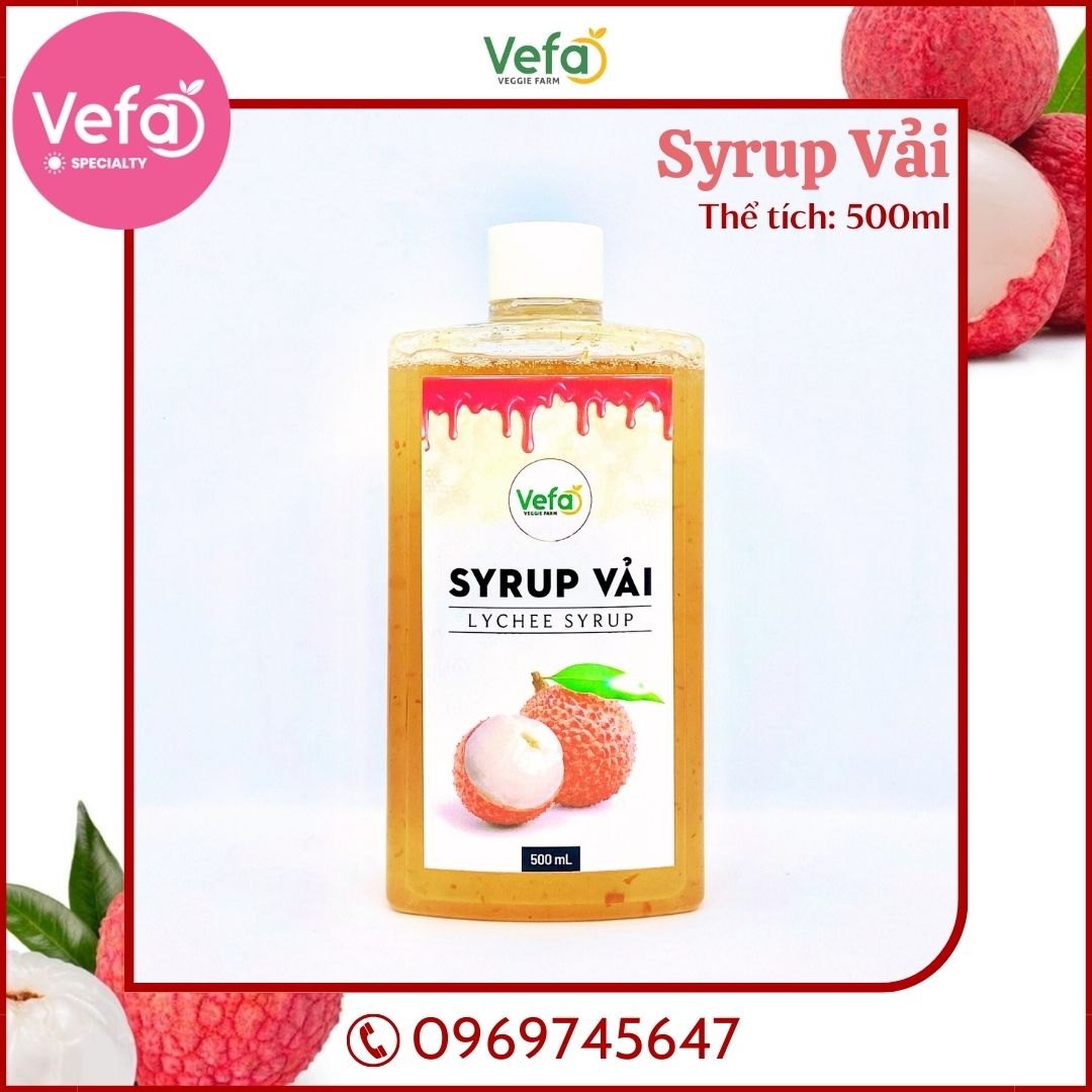 SYRUP VẢI 500ML