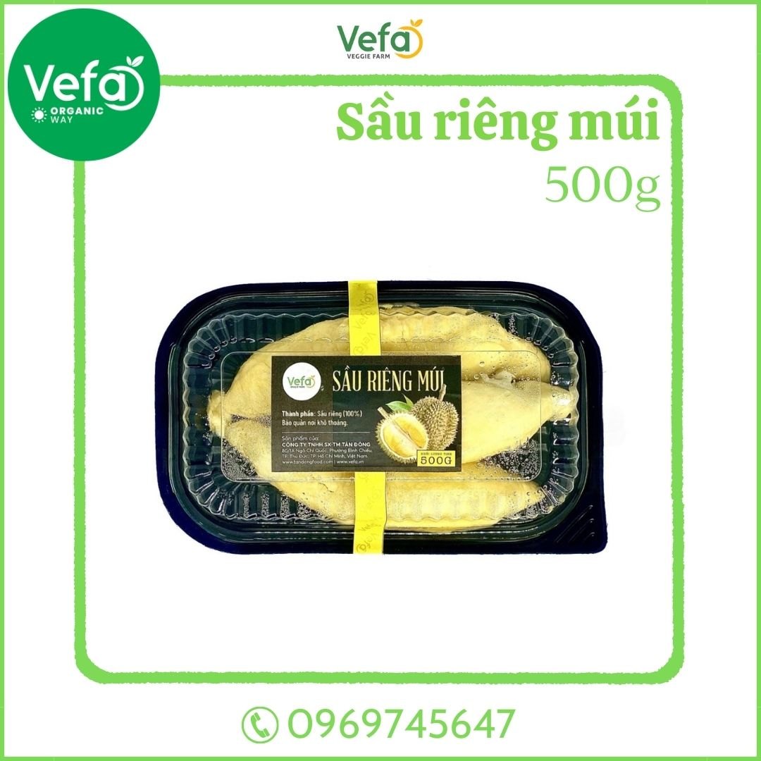 SẦU RIÊNG MÚI 500GR/HỘP